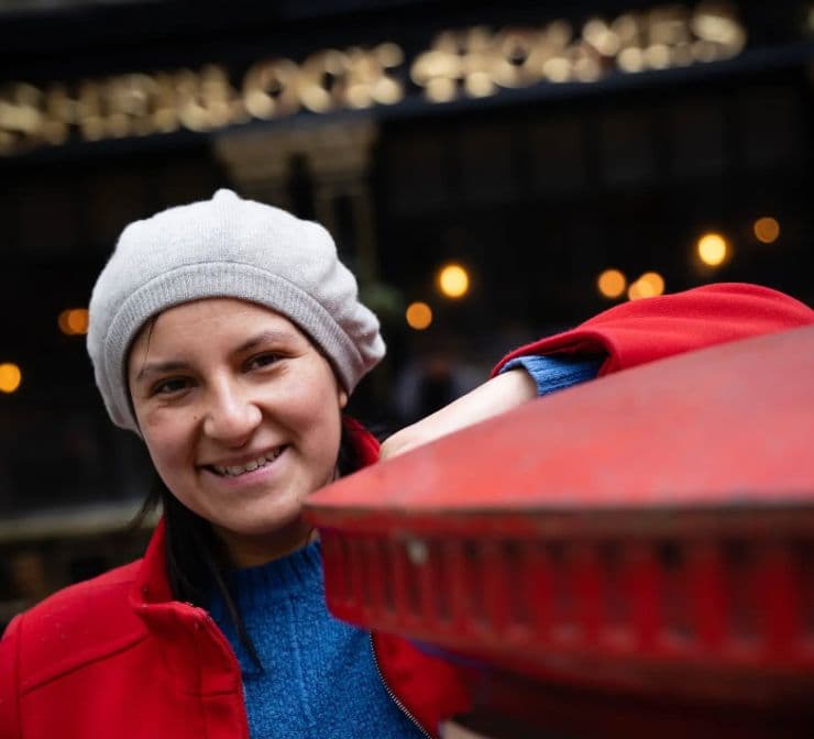 Solene Lanza, guide francophone a Londres